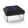 GB128 LED-Solarleuchte für Zaunpfosten und Garten, Schwarz - Grün Blue