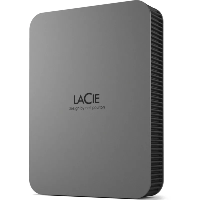 LaCie Mobile Drive Secure 5TB tragbare externe Festplatte 2,5 Zoll Mac & PC Space Grey Datenrettungsdienst (STLR5000400)