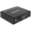 HDMI Stereo / 5.1 Kanal Audio-Extractor 4K, Adapter schwarz
