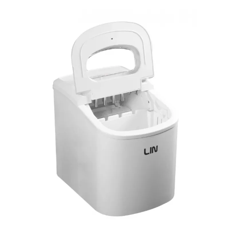 Tragbarer Eiswürfelbereiter LIN ICE PRO-W12 weiß