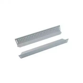 Triton RAC-NL-X01-X1 Schwerlast-Schienen 380mm, für 600mm Schranktiefe, grau