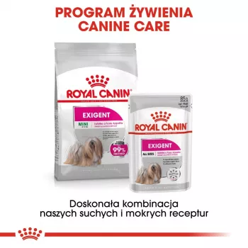 Nassfutter für Hunde Royal Canin Exigent Meat Universal 12×85 g — Geflügel, Adult, für wählerische Hunde