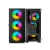 SAVIO PC-Gehäuse Raptor X1 ARGB Glas/Mesh Schwarz
