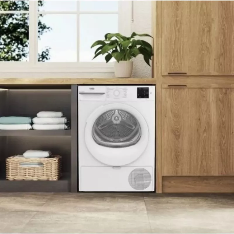 Beko BM3T3820W Freistehender Waschtrockner 8 kg A++ Weiß