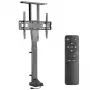 Boden-TV-Ständer MACLEAN MC-866 für 37–65 Zoll (94–165,1 cm), VESA bis 600×400, max. Belastung 50 kg, schwarz