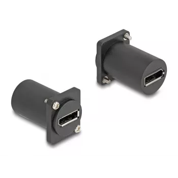 DeLOCK D-Typ-Modul DisplayPort Buchse auf Buchse 4K Schwarz