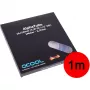Alphacool 18574 Transparenter PVC-Schlauch 1,6 cm Durchmesser 100 cm Länge