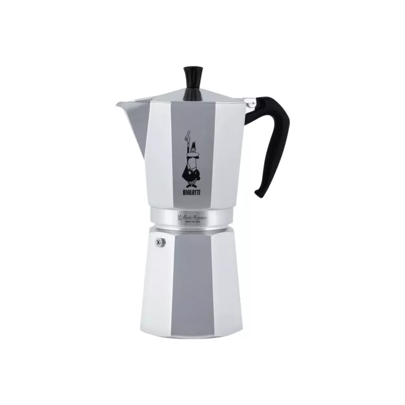 Bialetti Moka Express - Silber - Aluminium - für 18 Tassen