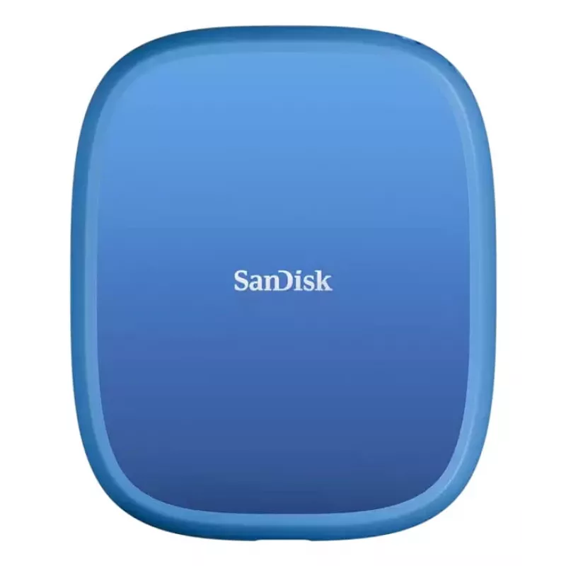 SanDisk Creator Phone Externe Festplatte mit MagSafe, SSD, 2TB, Blau, SDSSDE62C-2T00-G25