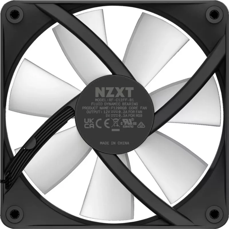 NZXT F120 RGB Core 120mm ARGB Gehäuselüfter