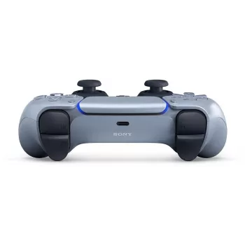 Kabelloser Gamepad Sony DualSense für PlayStation 5 — eingebauter Li-Ion-Akku, Gyro, haptische Vibration, Lautsprecher, 3,5-mm-Klinke, Silber