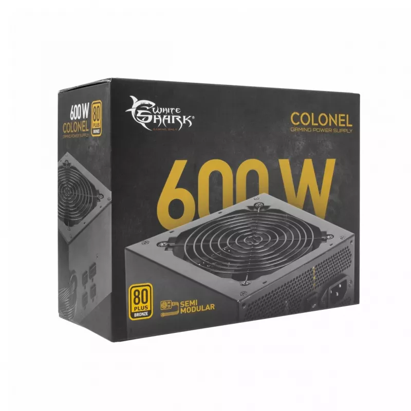 Netzteil White Shark Colonel 600 W