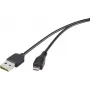 USB-Kabel Renkforce Duplex 2.0 Micro-USB Typ B 5V 0,5 m