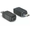 Adapter USB micro-B Stecker auf Mini-USB 5-polig DeLOCK 65063