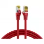 EFB-Elektronik RJ45 Patchkabel Cat.6A S/FTP LSZHCat.7 Rohkabel Rot 0,15 m Hersteller: EFB Elektronik (MK7001.0,15R)
