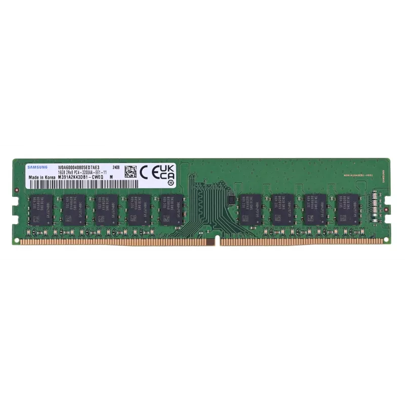 Samsung M391A2K43DB1-CWE Speichermodul 16 GB 1 x 16 GB DDR4 288-Pin DIMM ECC