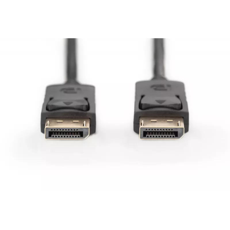 Anschlusskabel DisplayPort mit Verriegelung 1080p 60Hz FHD Typ DP / DP M / M schwarz 3m