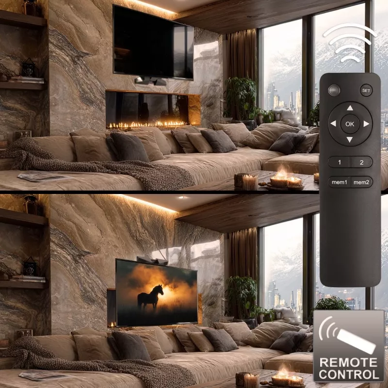 Wandhalterung MACLEAN MC-891 für TV VESA 600x400, neigbar, höhenverstellbar, max. Belastung 35 kg