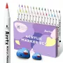Acryl-Marker-Stifte Arrtx LC303144 – 30 Farben, feine/mittlere Spitzen