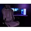 Gaming-Stuhl Arozzi Torretta SoftFabric Lila – ergonomisches Design, verstellbare Armlehnen, neigbare Rückenlehne