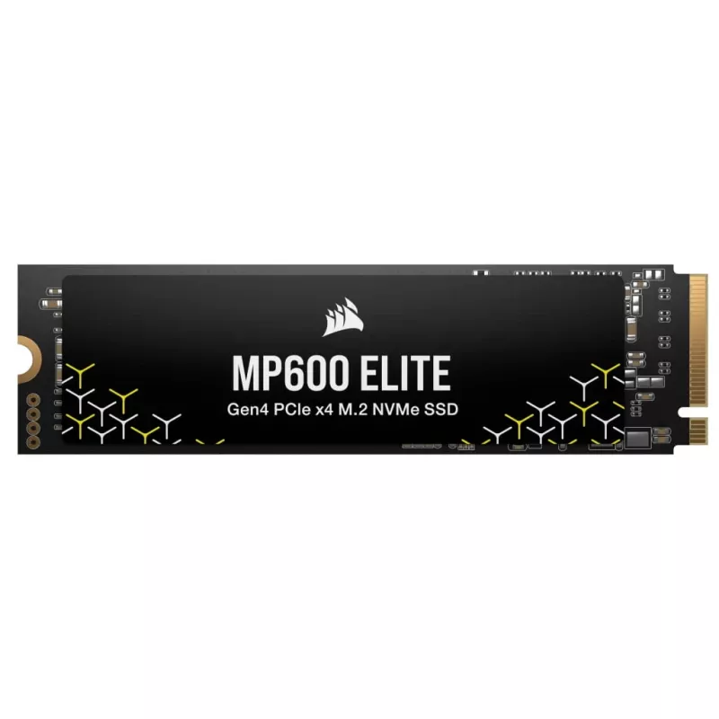 CORSAIR MP600 ELITE - SSD - verschlüsselt - 2 TB - intern - M.2 2280 - PCIe 4.0 x4 (NVMe) - 256-Bit-AES (CSSD-F2000GBMP600ENH)