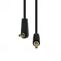 Abgewinkeltes 3-Pin schlank-Kabel ProXtend M3SA-01, 1,5 m