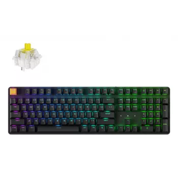 Keychron J5 - US Layout - Super Banana Tactile - Schwarze drahtlose Tastatur