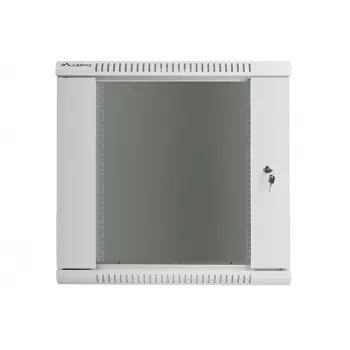 Wandmontierter Netzwerkschrank LANBERG WF01-6412-10S, 12U, 19 Zoll, 600×450×640 mm, IP20, 60 kg