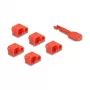 Portblocker DeLOCK 20929 RJ45 10 Stück Rot