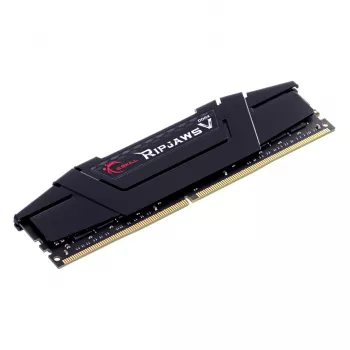 G.SKILL Ripjaws V Series (Intel XMP) DDR4 RAM 64GB (4x16GB) 3200MT/s CL16-18-18-38 1,35V Desktop-Computer Arbeitsspeicher UDIMM - Schwarz (F4-3200C16Q-64GVK)