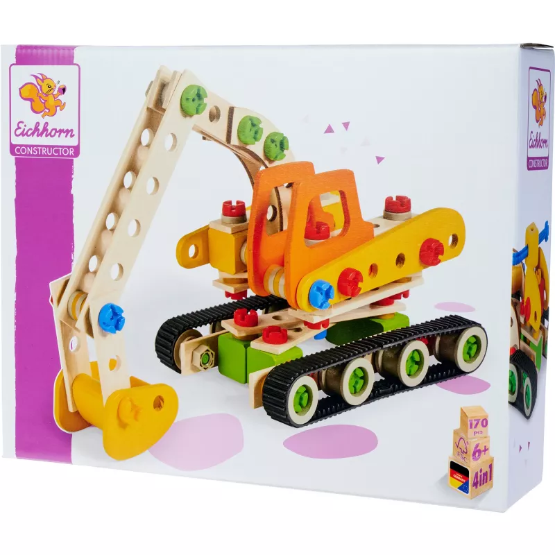 Constructor Raupenbagger, Konstruktionsspielzeug 170 Teile
