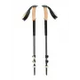 Trekkingstöcke Schwarz Diamond Trail Cork, verstellbar 100–140 cm, Aluminium, Griff aus Kork/EVA, 3-teilig, grün/beige