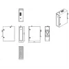 DC-DC-Wandler ALLNET ALL-B101 12–24VDC auf 48–54VDC, bis zu 200W