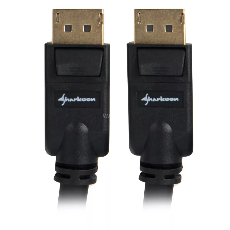 DisplayPort-Kabel Sharkoon DisplayPort 1.3, 4K-Unterstützung, 2 m
