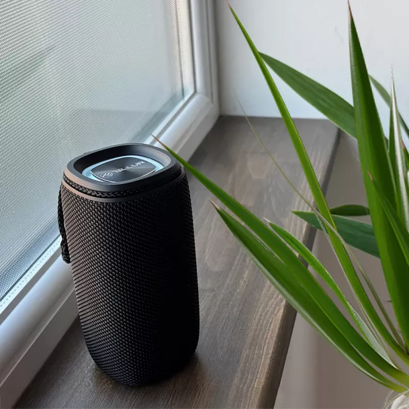 Tragbarer Lautsprecher Tellur Eclipse Bluetooth 12W Schwarz