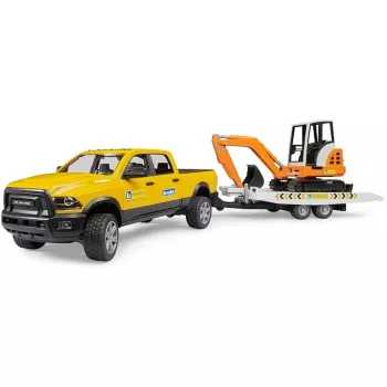 Car Dodge RAM 2500 Service mit Anhänger