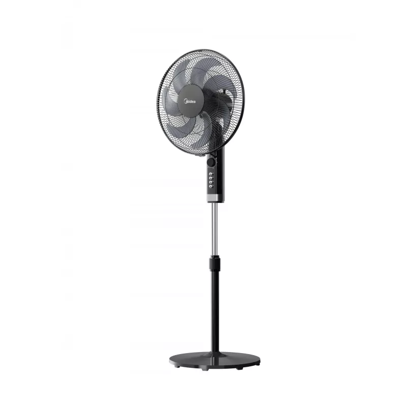 Standventilator Midea FS40-23MT — 3 Geschwindigkeiten, Timer 2 Std., 50 W, 220–240 V, weiß, 1300 mm Höhe