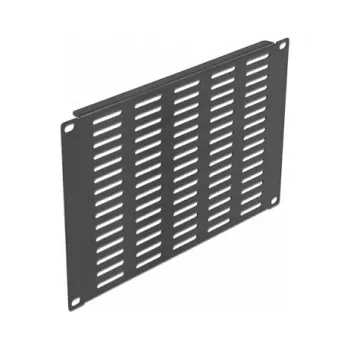 Belüftetes Blindpanel DeLOCK 10 Zoll Netzwerkschrank-Panel 66842