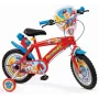 Kinderfahrrad 14 Paw Patrol Rot 1478 Junge NEU TOIMSA