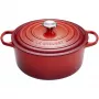 Le Creuset Signature runder Bräter 26 cm 5,3 l, Kirschrot