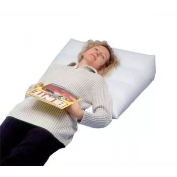Aufblasbares Kissen SUNDO 43721 orthopädisches Dreieckskissen 100 mm Höhe 600×600 mm für Bein- und Rückenstütze