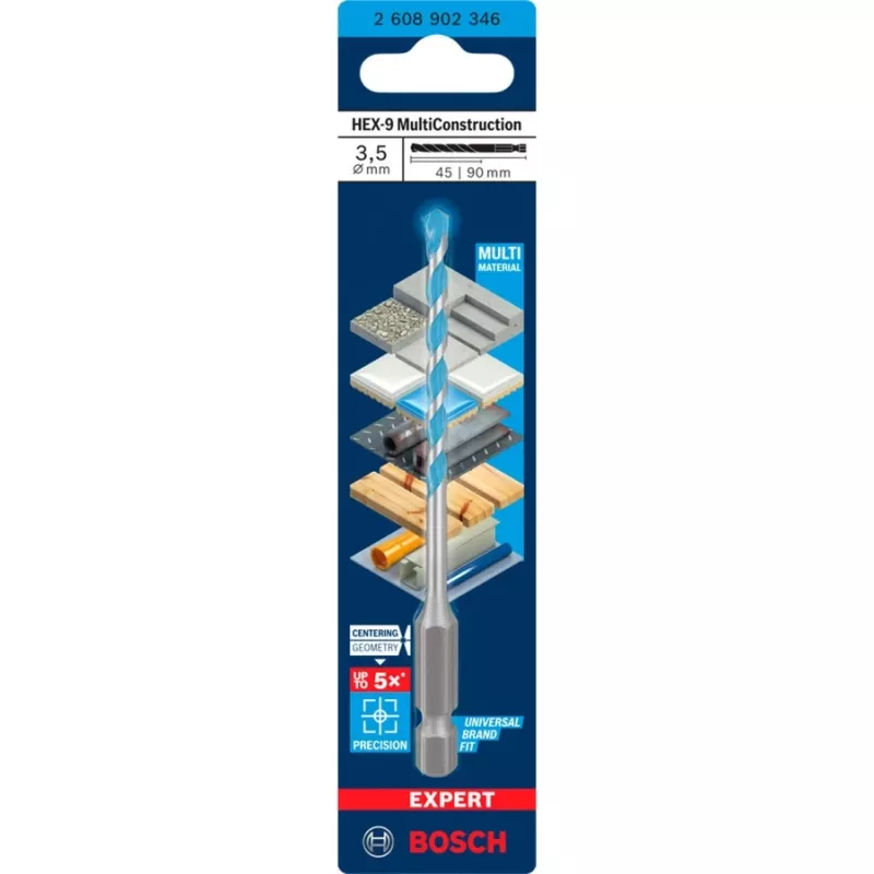 Expert HEX-9 Multi Construction Betonbohrer Ø 3,5 mm 1 Stk. (2608902346)