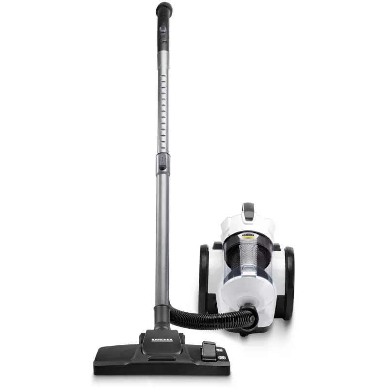Zylinderstaubsauger Karcher VC 3 — Trockensauger für zu Hause, 700 W, 0,9 L beutellos, HEPA 13, Teleskoprohr, 1,5 m Schlauch