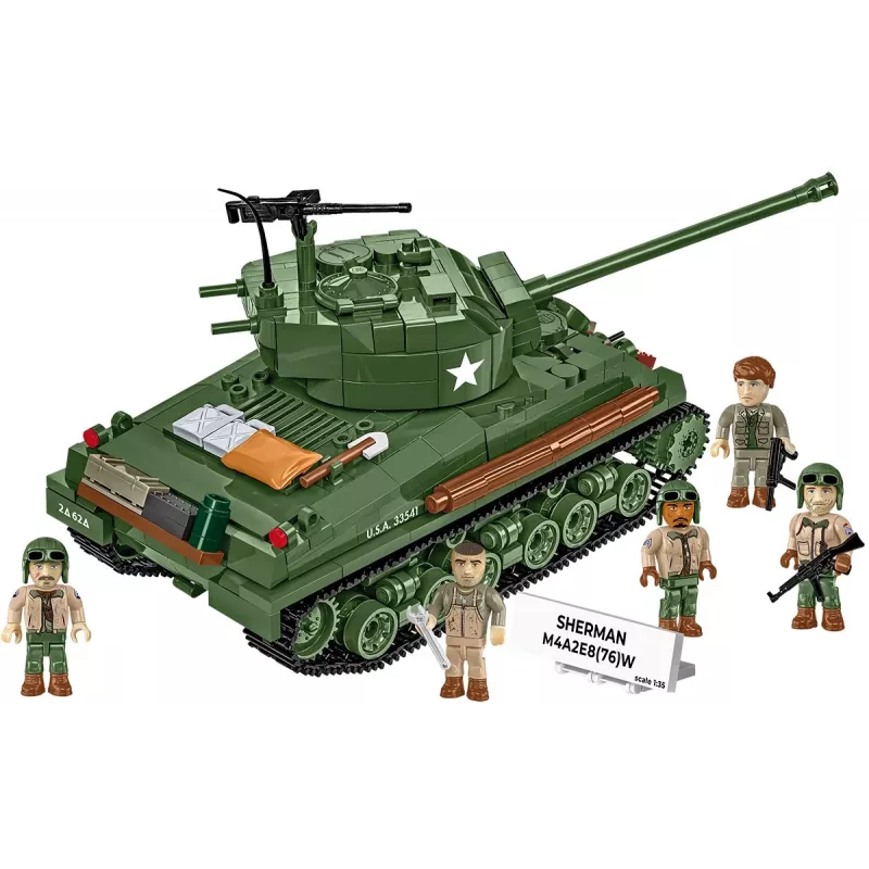 Blocks Sherman M4A2E8 865 Bausteine