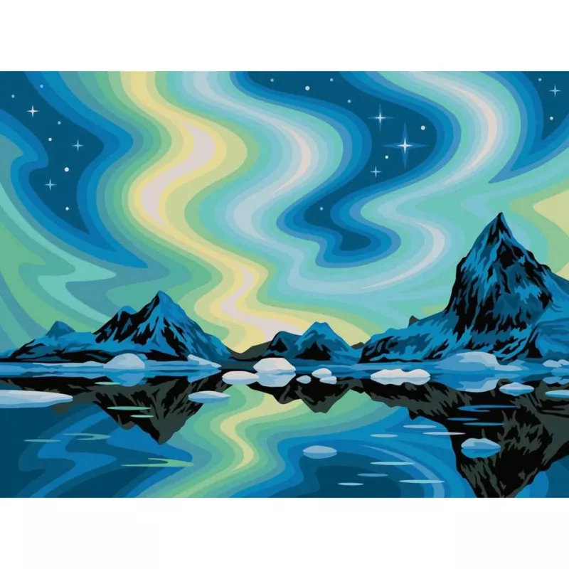 Ravensburger CreArt Canvas Edition Malset Northern Lights von Ravensburger (MPN 23907)