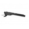 Kabelgebundene schlank-Multimedia-Tastatur NATEC HERRING — schwarz, Low-Profile-Layout, Multimediatasten