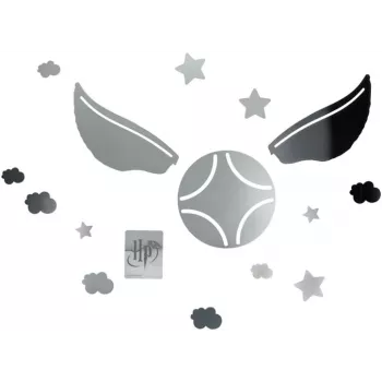 Wandaufkleber Paladone Harry Potter Goldener Schnatz — dekorative Wandsticker, Motiv: Goldener Schnatz