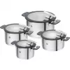 ZWILLING SIMPLIFY 66870-004-0 Topfset Edelstahl 4-tlg. Silber Schwarz