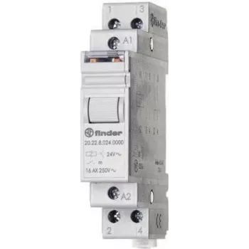 Finder Impulsschalter DIN-Schiene 1 Stk. 20.22.8.012.4000 2 Schließer 12 V/AC 16 A 4000 VA (20.22.8.012.4000)