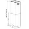 AKPO WK-9 ISLA CUBERA GOLD T800 M3 Dunstabzugshaube